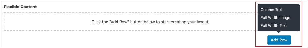 flexibleContent
